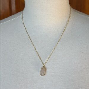 Kendra Scott sparkly stone necklace